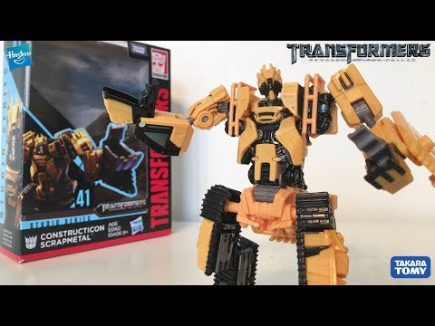Transformers Studio Series 41 Deluxe Class Scrapmetal Review