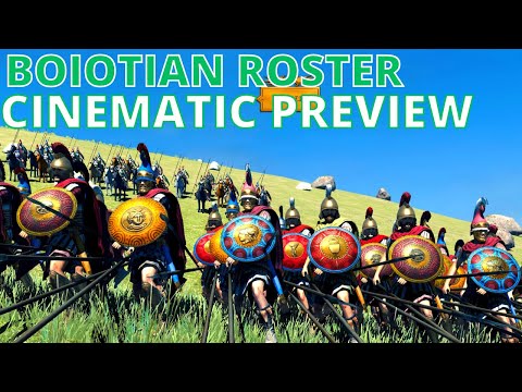 THE BRAND NEW BOIOTIAN LEAGUE ROSTER - Cinematic Preview - RTR Imperium Surrectum [v0.6]