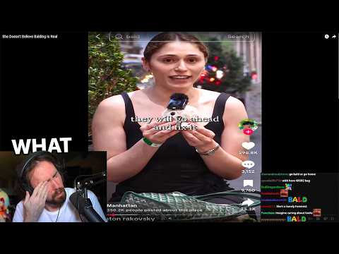 She thinks balding is fake..