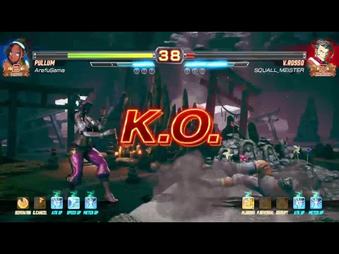 Fighting Layer EX (Street Fighter EX4) Vulkano Rosso Stream Deutsch