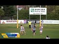 bendigo rd 14 eaglehawk v strathfieldsaye match highlights