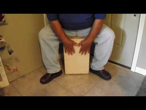 Thumbnail for American Box Drums proper hand placement to get proper tones.