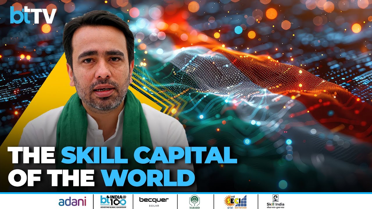 #Adani BTIndia@100: Jayant Chaudhary Explains How India Is Preparing To Plug Its Skill Deficit