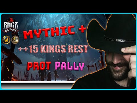 Mythic ++15 Kings Rest | World Of Warcraft BFA 8.3 M+ Keystone Master | Protection Paladin
