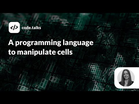 code.talks 2019 - A programming language to manipulate cells