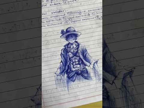 👀 #thebhimsenart #art #drawing #monkeydluffy #anime