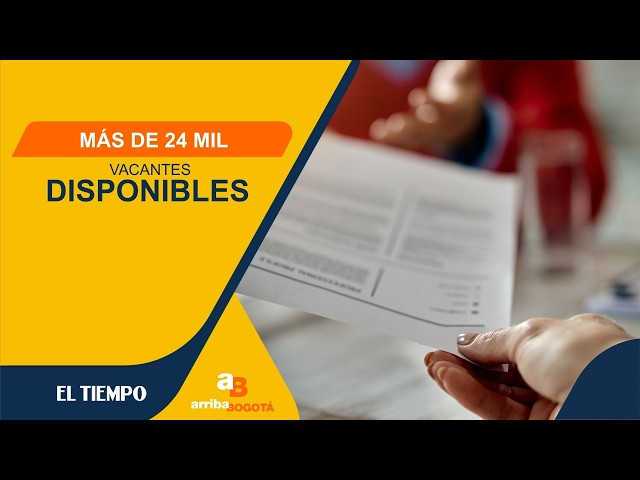 ¿Busca trabajo? SENA ofrece más de 24.000 vacantes en Bogotá 
