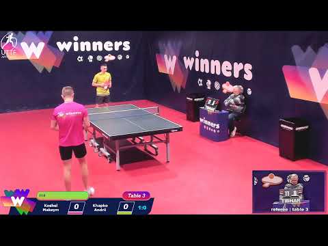 WINners League 09.11.2021 Koshel M. - Khapko A. 10:45