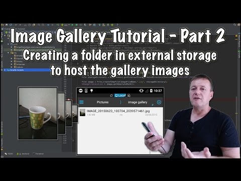 How to create an android gallery app using RecyclerView - Part 2