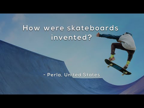 How were skateboards invented