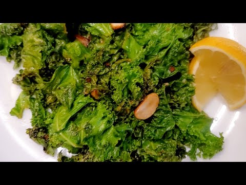 Sautéed Kale with Lemon and Garlic