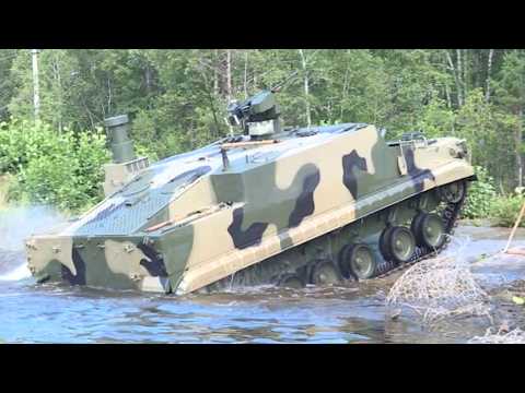 Armored personnel carrier BT-3F of Russia, state tests