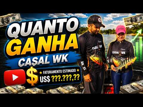 QUANTO GANHA O CANAL DO CASAL WK | GANHOS REAIS 2026