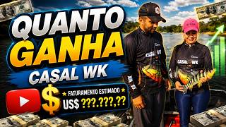 QUANTO GANHA O CANAL DO CASAL WK | GANHOS REAIS 2026