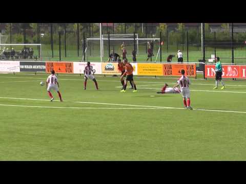 13 sept 2014 VV De Meern B1 - Bennekom B1 comp 4-4 Doelpunt Jesse, assist Stephan