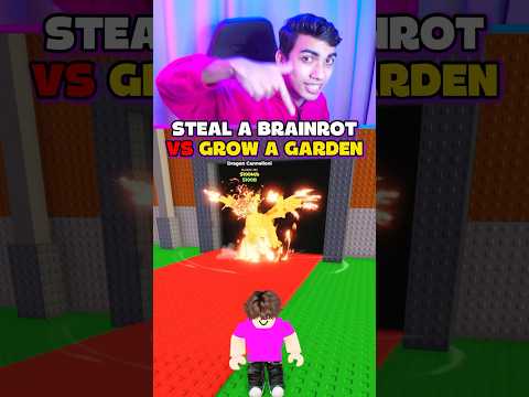 STEAL A BRAINROT VS GROW A GARDEN ADMIN EVENT 😱