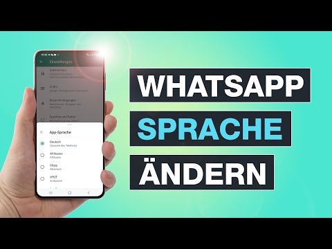 WhatsApp Sprache ändern - Testventure