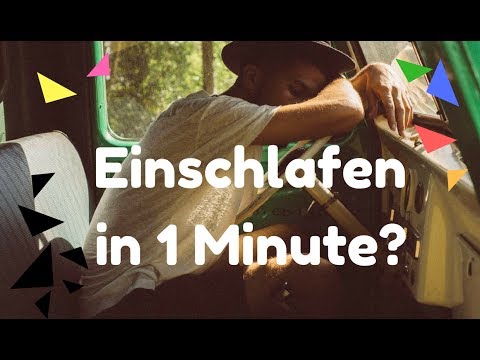 Einschlafen in 60 Sekunden: Die 4-7-8 Atemtechnik von Andrew Weil / schneller einschlafen