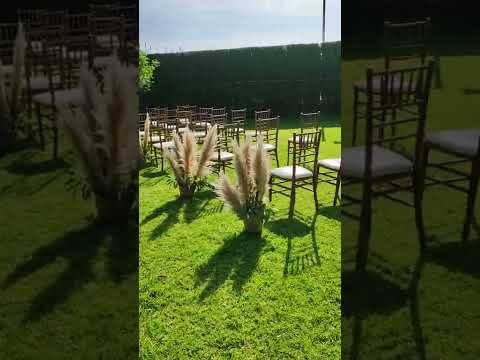 Bodas al aire libre.