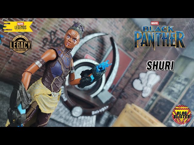 Vídeo relacionado con Marvel Hasbro Black Panther - Studios Legacy Collection - Figura de Shuri de 15 cm - A Partir de 4 años