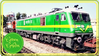 preview picture of video 'Unexpected arrival of WAG 9 at dhuri jn.'