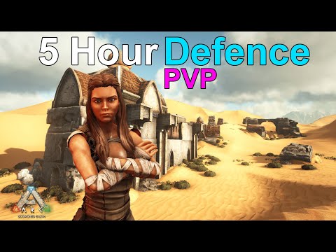 How I Spent 5 Hours Defending Church Cave | ARK Survival Evolved PVP