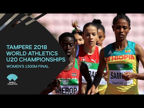 Women's 1500m Final - World Athletics U20 Championships Tampere 2018