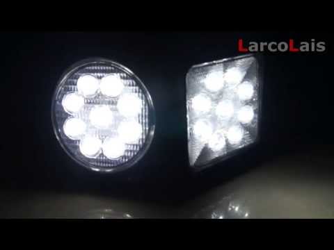 12/24 volt Round/Square High Intensity Cree LED Work Light from DHgate.com for Construction and Cars