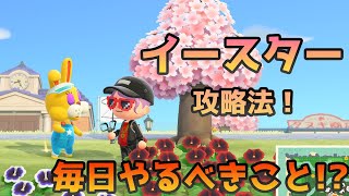 【あつ森】イースターイベントの進め方！【どうぶつの森】