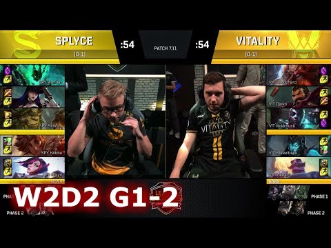 Splyce vs Vitality | Game 2 S7 EU LCS Summer 2017 Week 2 Day 2 | SPY vs VIT G2 W2D2