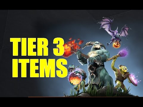 DOTA 2 - TIER 3 NEW ITEMS - 7.23 UPDATE