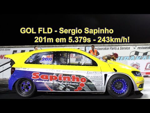 Gol G6 turbão continua dominando a categoria Força Livre Dianteira