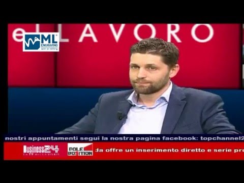 Andrea Lodetti interviewed during the TV program Pole Position