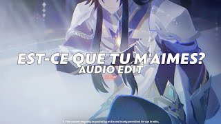 Download lagu est-ce que tu m'aimes? (tiktok version/spedup) || gims [ edit audio ] mp3