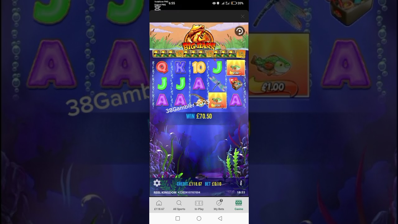 Epic Win - Big Bass bet 365. X10 #slot #casino #jackpot #casinonight #casinogaming