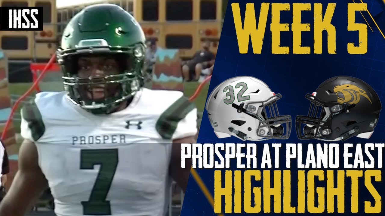 Prosper Eagles Soar Past Plano East Panthers: Game Highlights