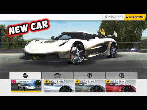 Extreme Car Driving Simulator New Car Unlocked (Koenigsegg Jesko) - Android Gameplay