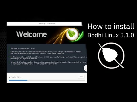How to install Bodhi Linux 5.1.0