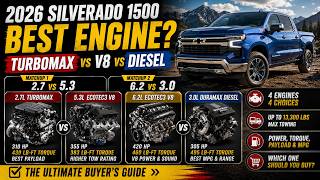 2026 Chevy Silverado 1500 Engines: Which One Should You Buy