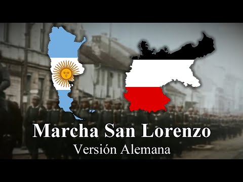 San Lorenzo March | German Version of Argentine Military March