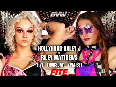 Haley J vs Riley Matthews / Singles Match / OVW Live #1262 / WWE 2K23