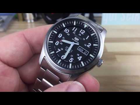 Seiko SNZG13J1 quick look at a good watch.