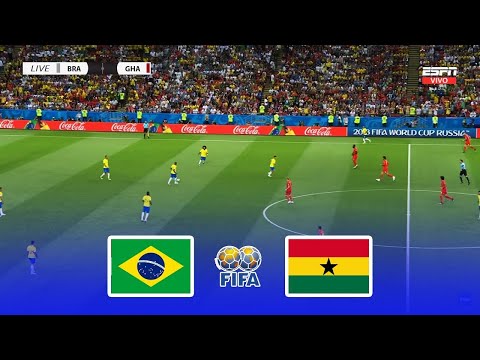 Ghana vs Brazil International Friendly Match from 🇫🇷