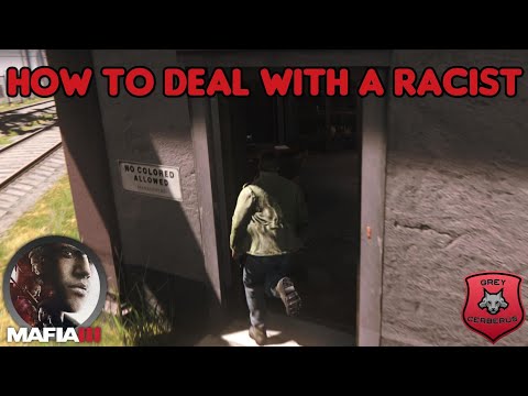 How to deal with a racist NPC in Mafia 3 *Racist Language* #Shorts