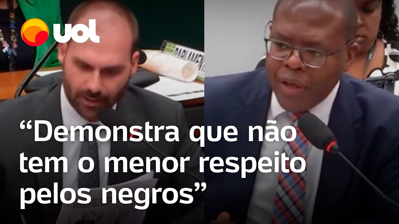 Silvio Almeida questiona pergunta de Eduardo Bolsonaro sobre raça de Dino: ‘Por que para mim?’