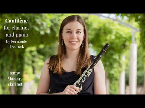 Fernande Decruck - Cantilène for clarinet and piano