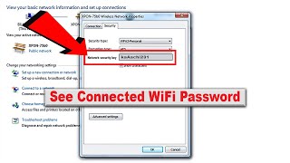 How to Find WiFi Password in Windows 7/8/10/11  || Check Connected WiFi Password