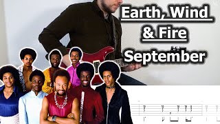 Earth, Wind & Fire - September | Guitar Tabs Tutorial