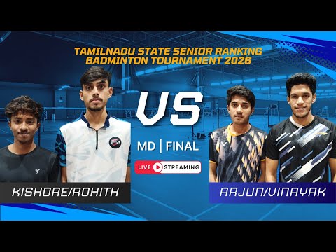 Final || MD || Vinayakram G P & Arjunkrishnan Rajaram [1] vs Kishore Arunachalam K & Rohith