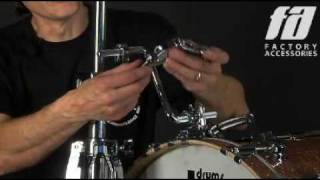 Video thumbnail for DW Factory Accessories - DWSM2141X Hi-Hat Stabilizing Clamp System by dw drums